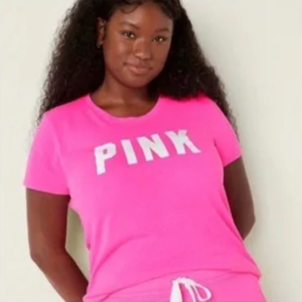 NWT VS Pink Neon Top sz S